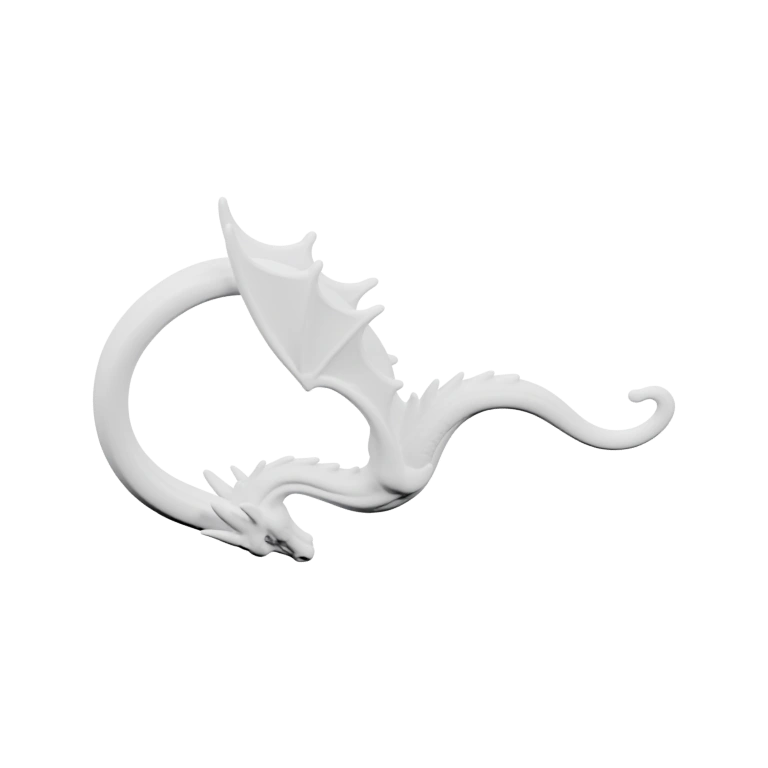 Сложная изогнутая структура с плавными изгибами и открытыми проёмами