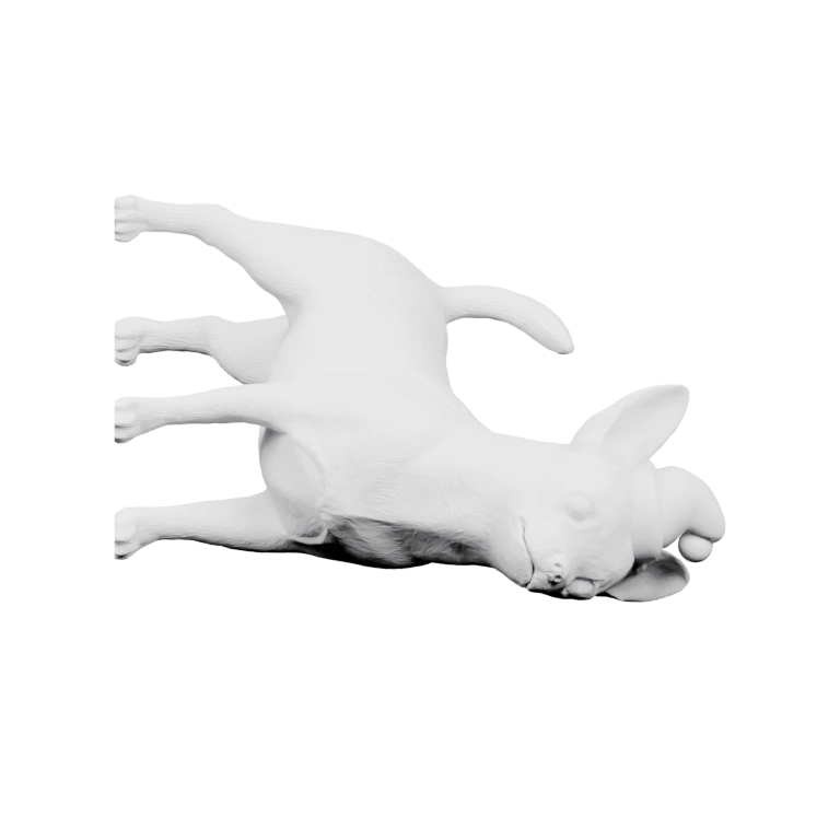 Гладкая поверхность с изогнутыми линиями и выступами