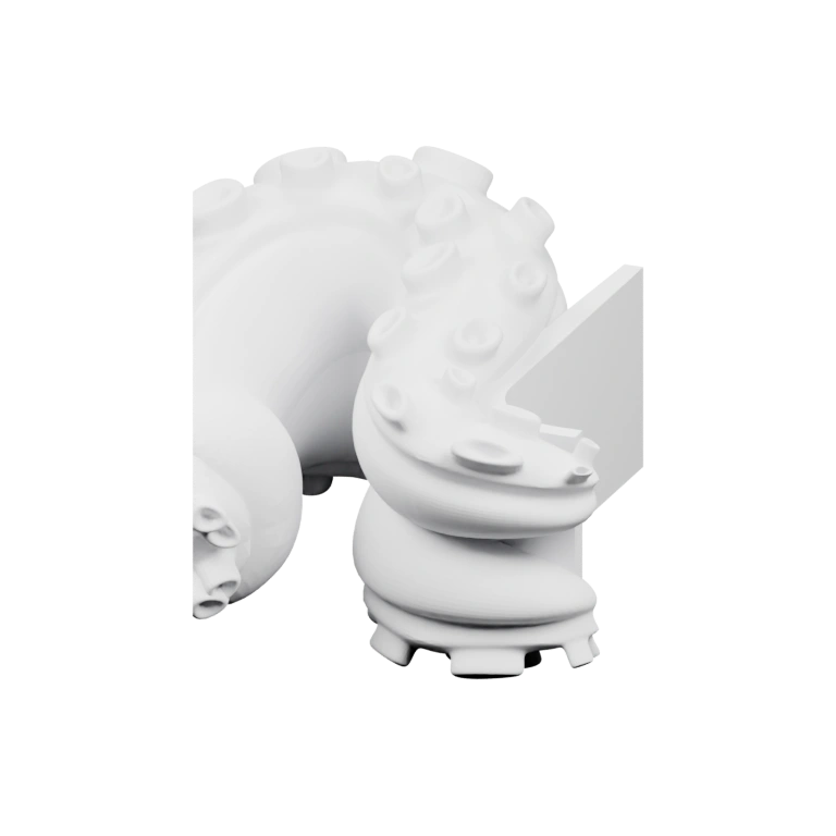 Круглая форма с многоугольными отверстиями для размещения мячей