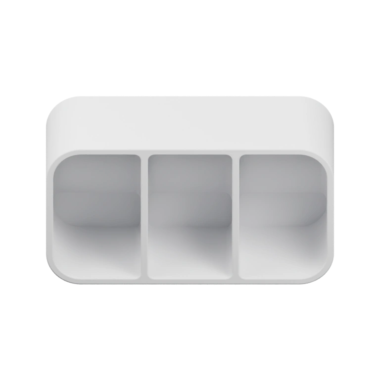 Симметричная конструкция с внутренними элементами и зубчатыми краями