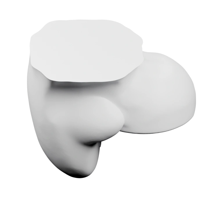 Фигурка с крыльями, в позе молитвы, с венком на голове