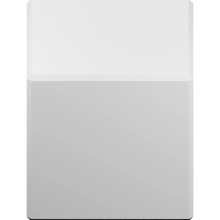 Узкий прямоугольный предмет с выемкой и углублениями на верхней части