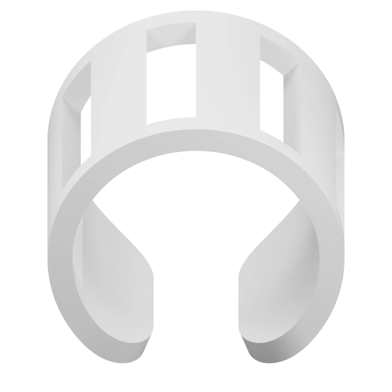 Двухкомпонентный символ в виде крыла, симметричный и вытянутый