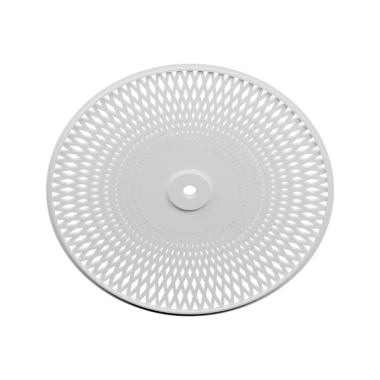 Вертикальная фигура с текстурированными сегментами и символами на поверхности