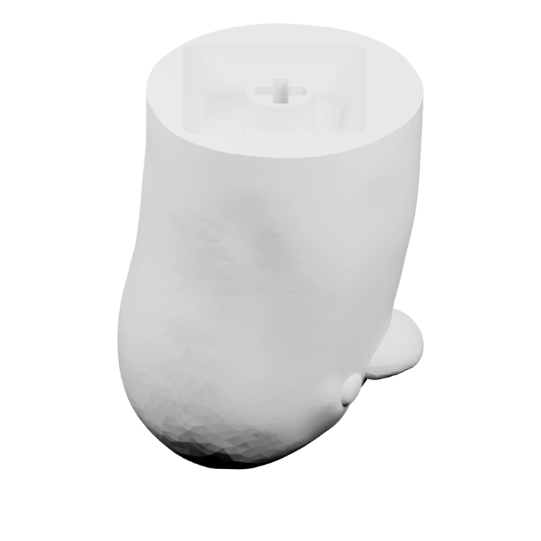 Круглая конструкция с радиальными выступами и центральным отверстием