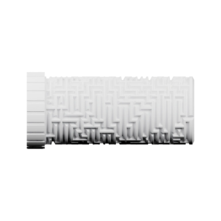 Плоская круглая крышка с выемкой в центре