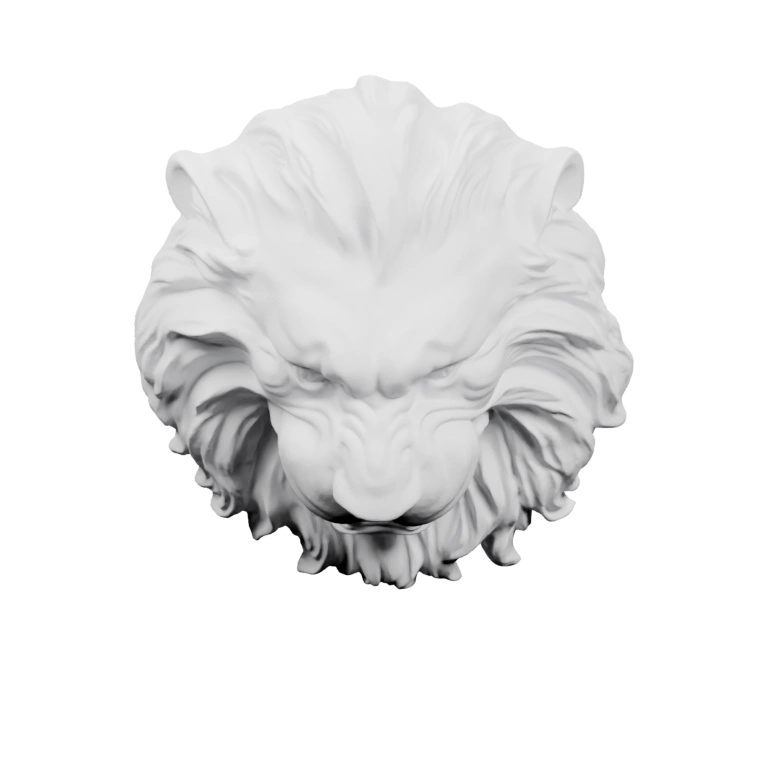 Цилиндрическая форма с внутренними перегородками, создающими сложный узор