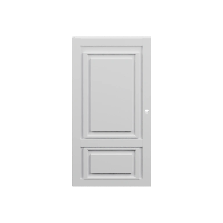 Округлая форма с выступами и плавными линиями