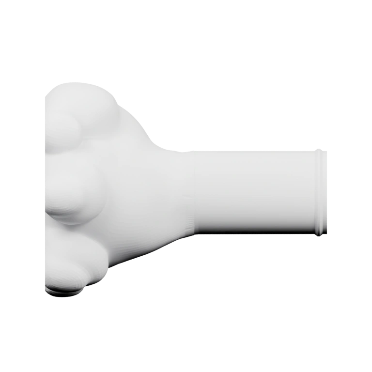 Форма звезды с основанием для крепления