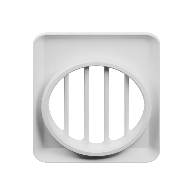 Округлая форма с узкой основой, симметричный дизайн