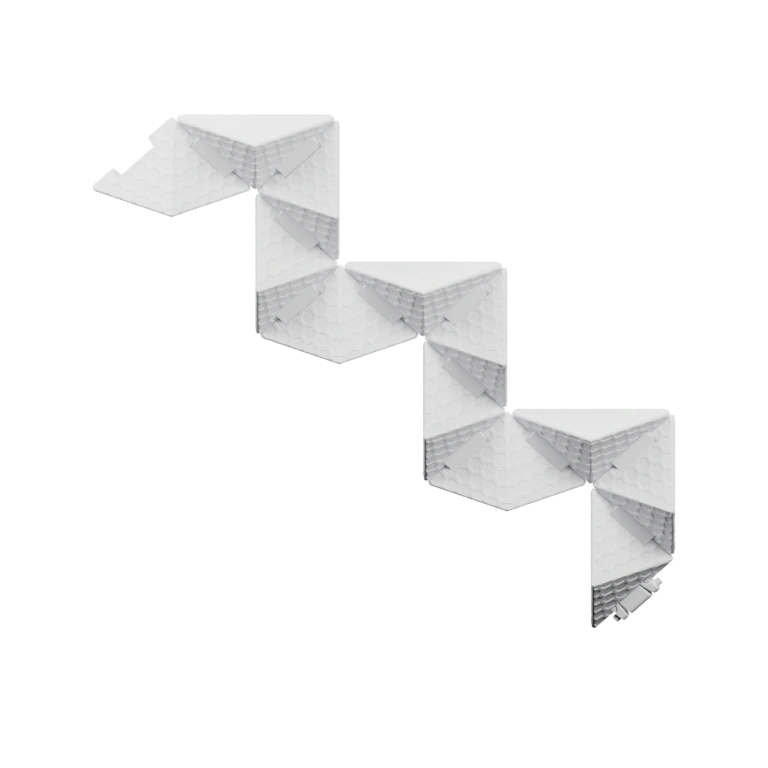 Симметричные слои с острыми краями и внутренними перегибами