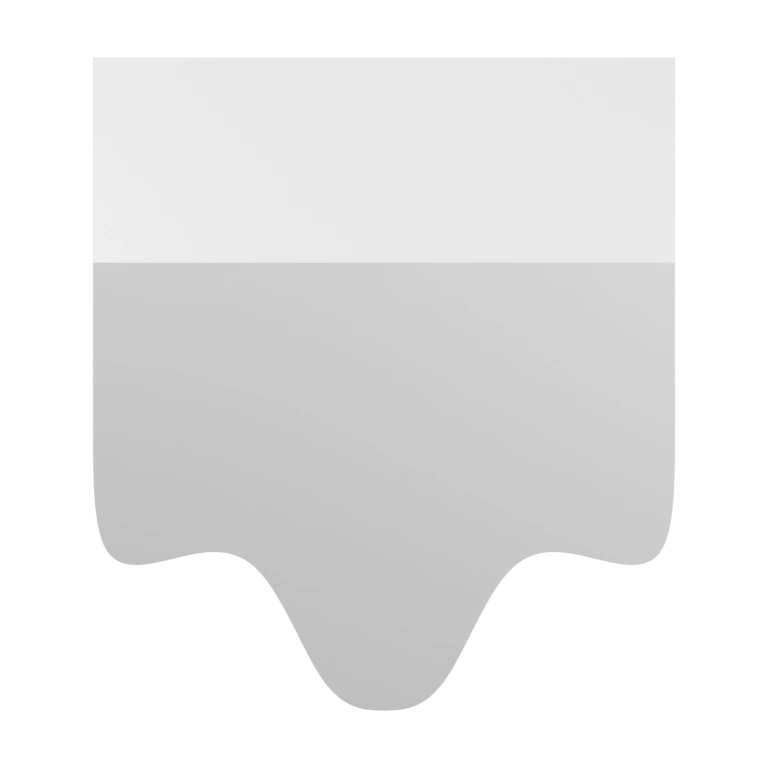 Ровная поверхность с внутренним кольцом и вырезом для открывания