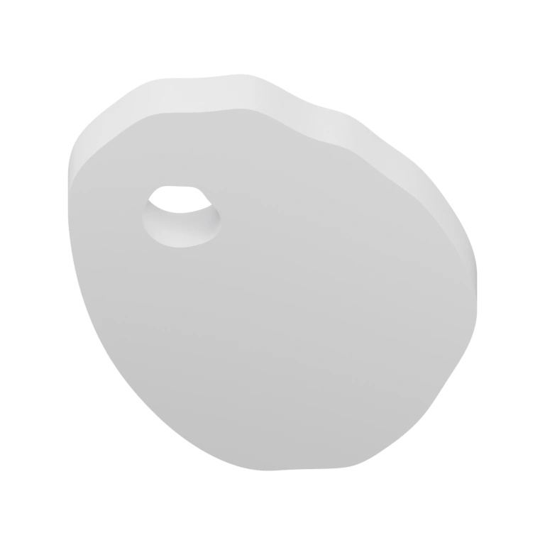 Два круглых элемента с отверстиями, соединённые вертикальными стержнями