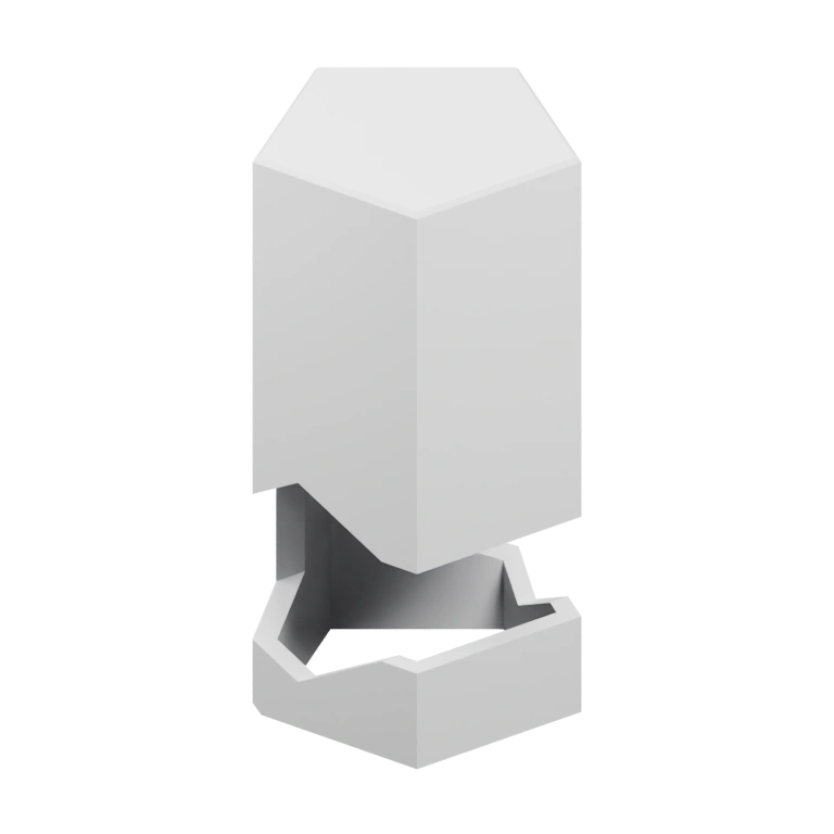 Плоская форма с выемками и подставками для хранения