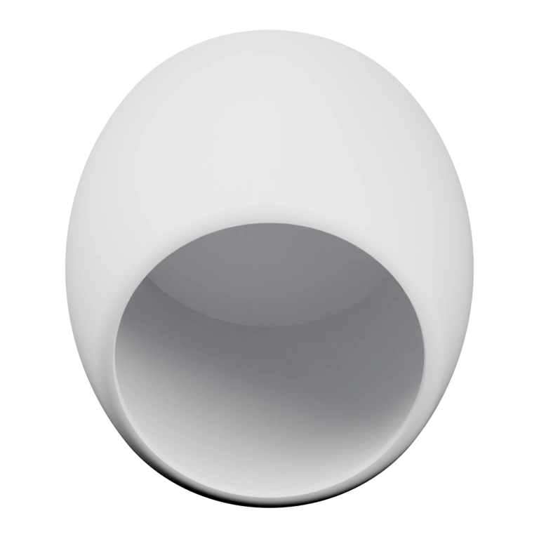 Прямоугольный корпус с отверстием и выступом на верхней части