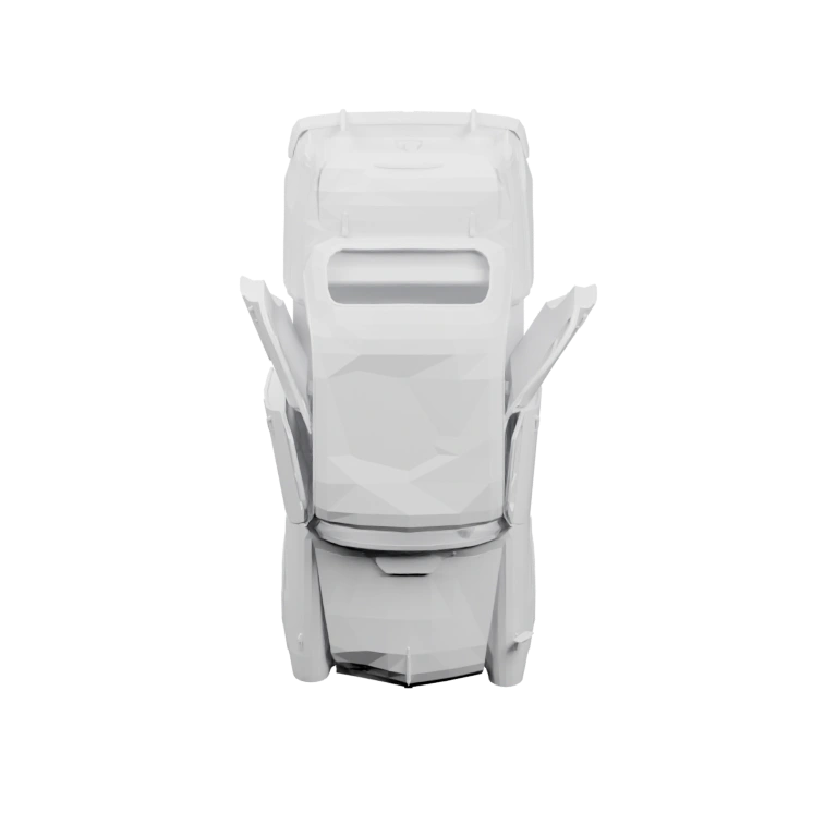 Существо в длинном плаще держит фонарь и вытянутое тело