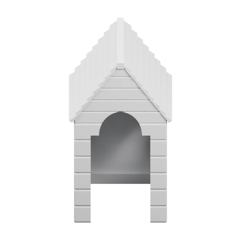 Прямой элемент с двумя креплениями и центральной планкой