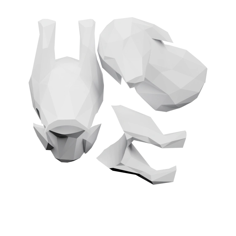 Ангел с крыльями в позе молитвы на подставке