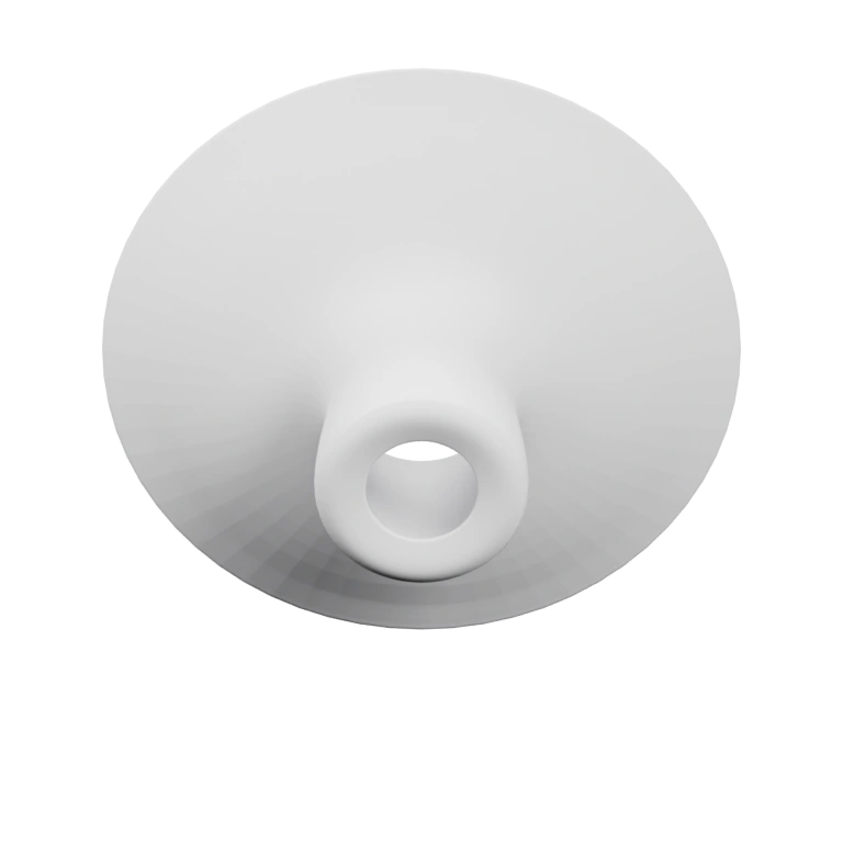 Плоская круглая поверхность с подставками и выступами