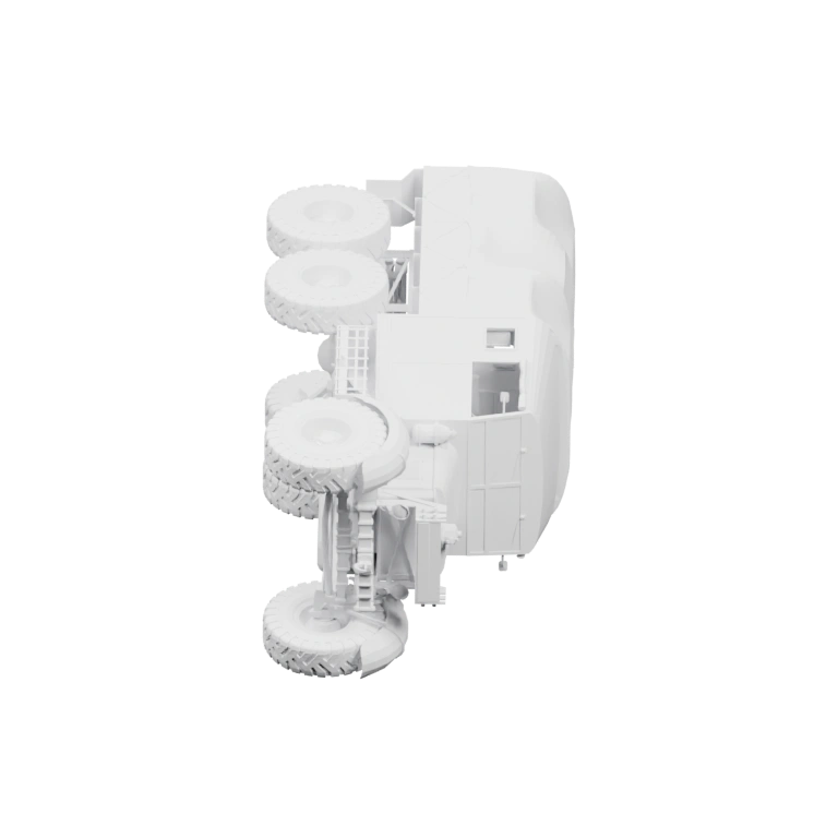 Гладкая сферическая верхняя часть, расположенная на концентрических кольцах