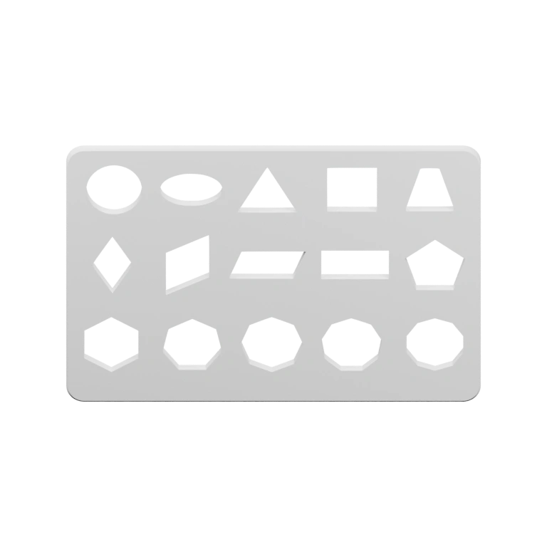 Круглая форма с выразительными глазами и без выражения лица