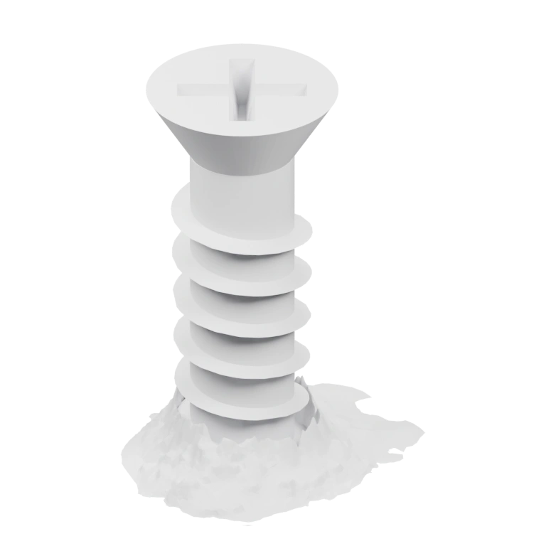 Имеет округлую форму с отверстием и выступом для фиксации