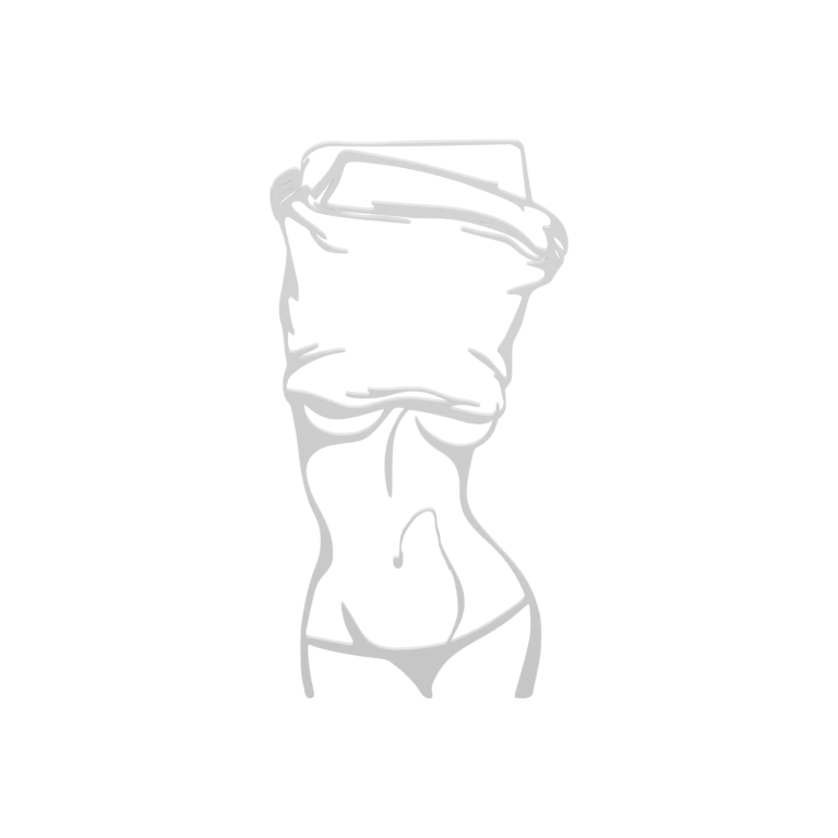 Девочка в платье с короткими волосами стоит на круглой подставке