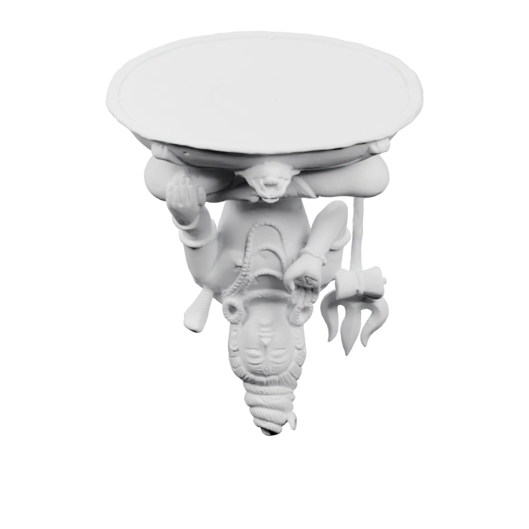 Плоская конструкция с вырезами и отверстиями для сборки