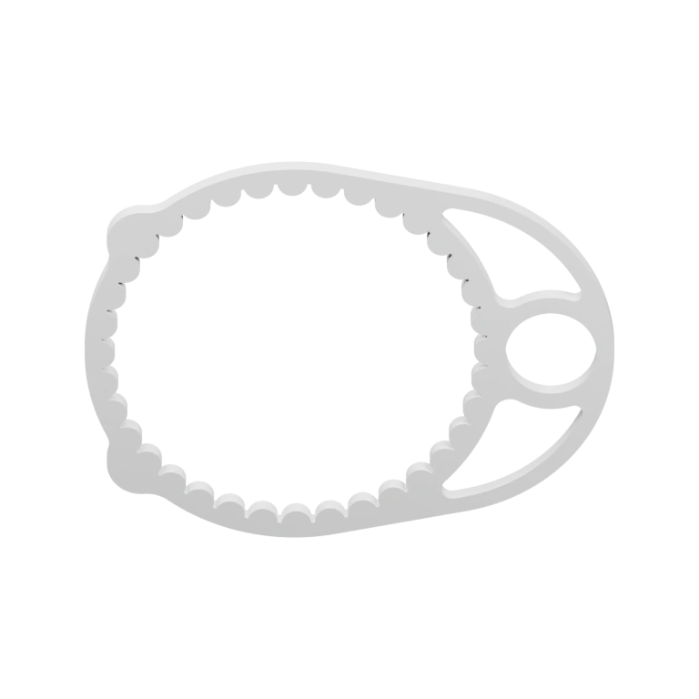 Сидящая фигура с тремя руками и трезубцем на подставке