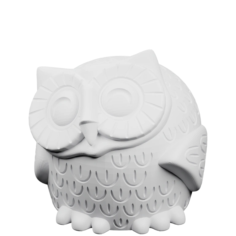 Круглая фигурка с вырезом для вставки предметов