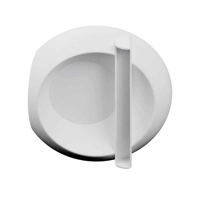 Круглая форма с выемкой и выступом для фиксации