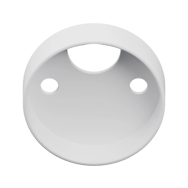 Круглая часть с отверстиями и две вертикальные планки