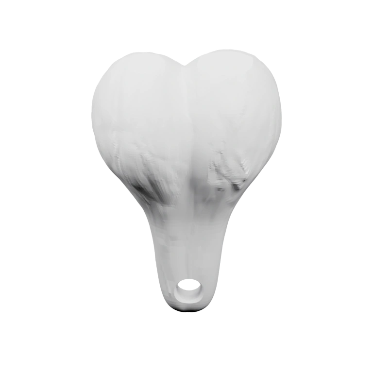 Фигурка с округлой формой и отверстием вверху