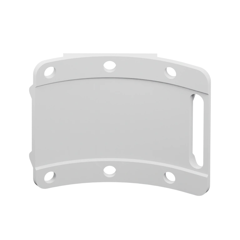 Плоская форма с отверстиями и вырезами для установки