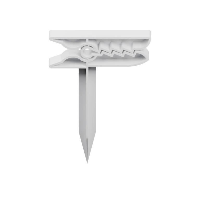 Фигурка с зубчатым краем и отверстием для крепления