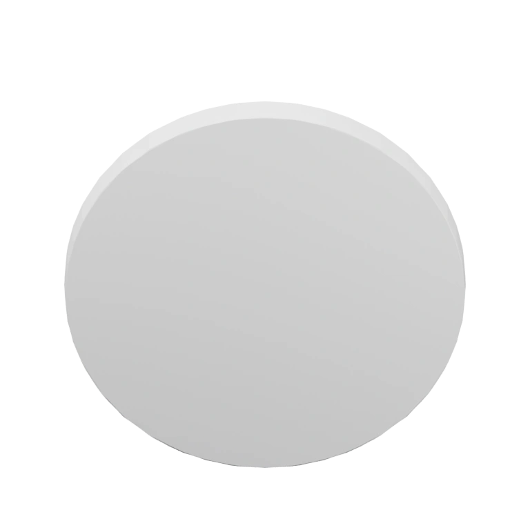 Плоская форма с рельефным узором внизу