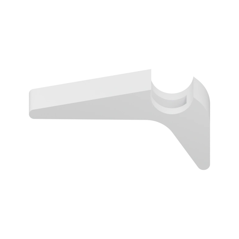 Два симметричных элемента с выступами и отверстиями