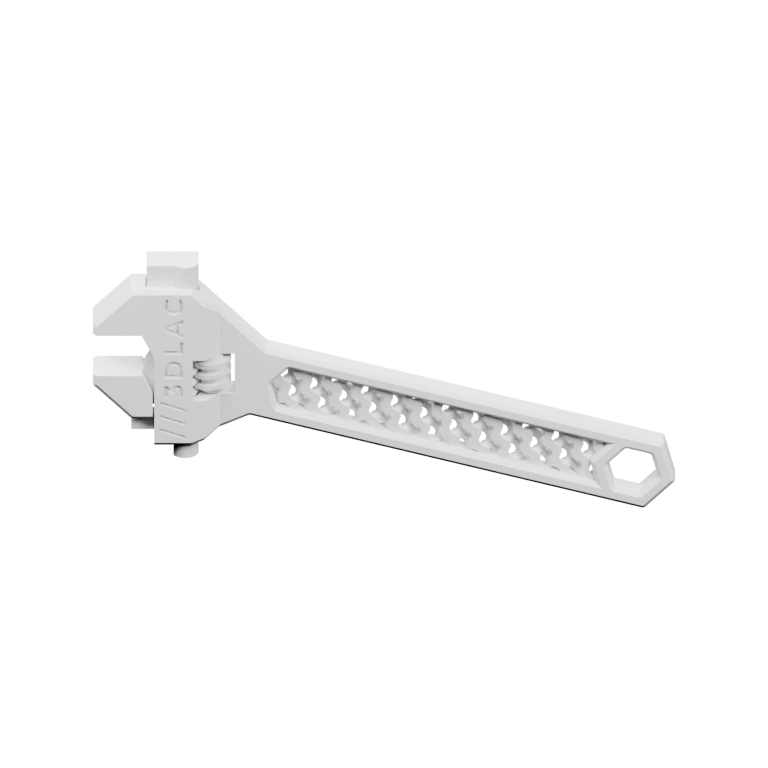 Головка с рифленой ручкой и зацепами для вращения