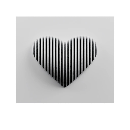 Сердце с текстурой