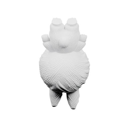 Фигурка с текстурированной поверхностью