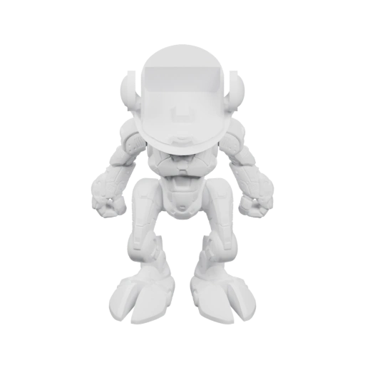 Робот в шлеме