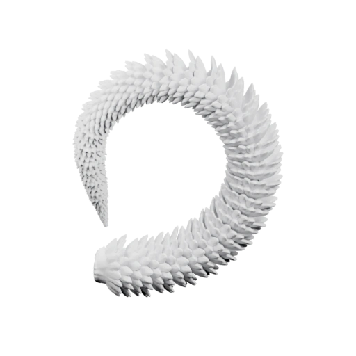 Кольцевая форма с зубцами