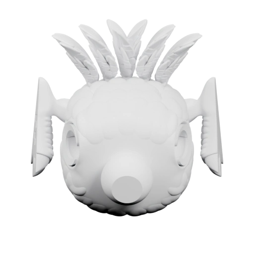 Фигурка с шипами