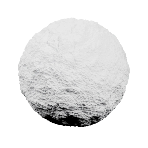 Астероид с кратером