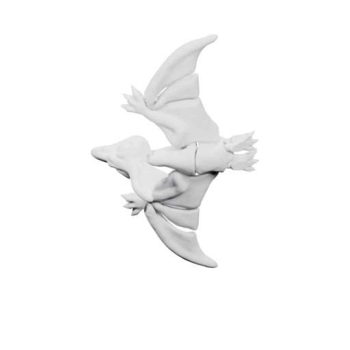 Летающая фигура с крыльями