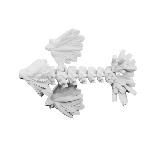 Фигурка рыбы с плавниками