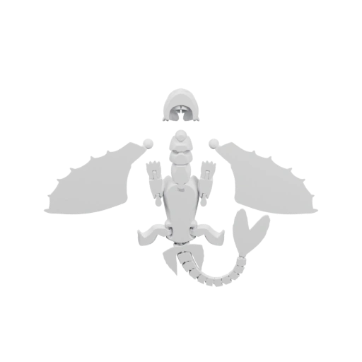 Дракон с крыльями