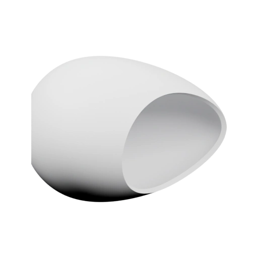 Капля с вырезом