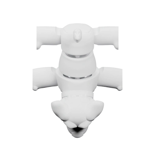 Крепление с выступами