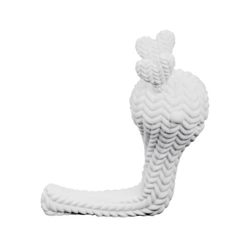 Скульптура змеи